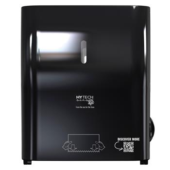 SOFIDEL America Papernet HyTech Seas Mechanical Controlled Paper Towel Dispenser, Black