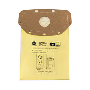 Hoover Commercial Sealed Collar Allergen Bag, Yellow, Fits HVRCH93619, 6 EA/CT