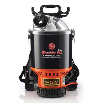 Hoover Commercial Low-Pile Vacuum Cleaner, 9.2lb, Black