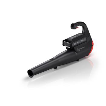 Hoover Commercial HVRPWR 40V Cordless Blower (Bare Tool Only, Battery Sold Separately), 6 Ah, 370 cfm, 10.58 lbs, Black/Red