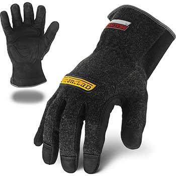 Ironclad Work Gloves, Heat Protection, Black, Large, Pair