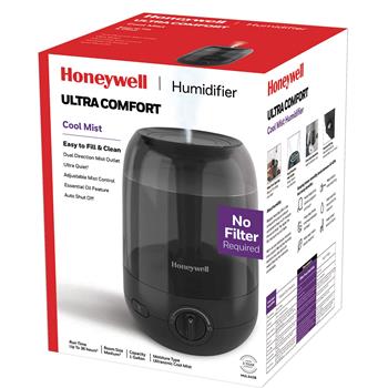 Honeywell Ultra Comfort Cool Mist Humidifier, 1 Gallon Capacity, Black