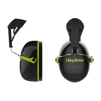 HexArmor Ceros K2C Earmuffs for XP Safety Helmets