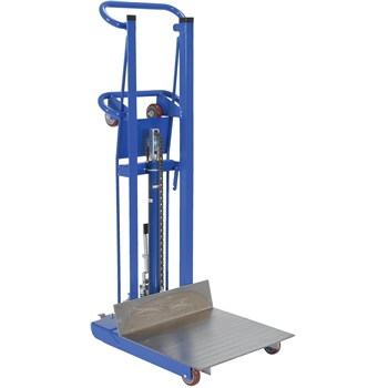Vestil Hydra Lift Cart, Foot Pump, 24&quot; x 21 3/8&quot;, 1000 lb. Capacity