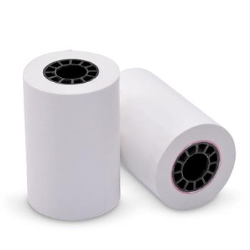 Iconex Thermal Paper Rolls, 2-1/4&quot; x 55&#39;, White, 5 Rolls/Pack, 10 Packs/Carton