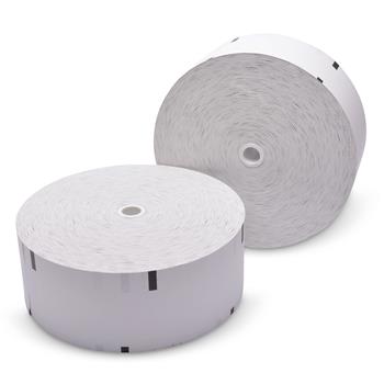 Iconex Thermal Paper Rolls, 0.7&quot; Core, 3-1/8&quot; x 1960&#39;, White, 4 Rolls/Carton
