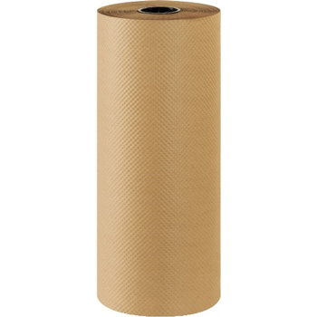 W.B. Mason Co. Indented Kraft Paper Roll, 24 in x 300 ft, 60 lbs, Kraft