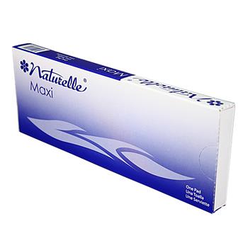 Impact Naturelle Maxi Pad Ultra-Thin with Wings, No. 8, White, 250/CS