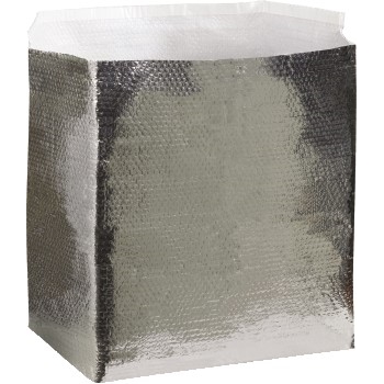 W.B. Mason Co. Insulated Box Liners, 14&quot; x 10&quot; x 10&quot;, Silver, 25/CT