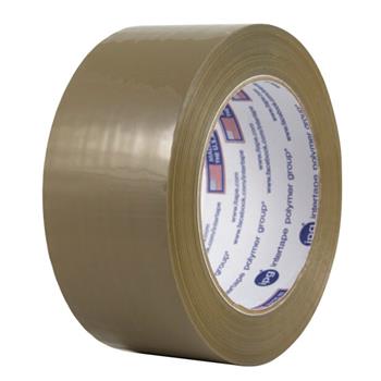 W.B. Mason Co. Acrylic Carton Sealing Tape, 2 in. x 110 yds., 2 Mil, Tan, 36 Rolls/CS