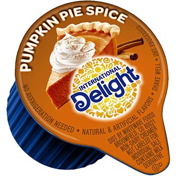 International Delight&#174; Pumpkin Pie Spice Creamer, 0.44 oz., 192/CS