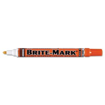DYKEM&#174; BRITE-MARK Layout Marking Pen, Medium Point, Orange