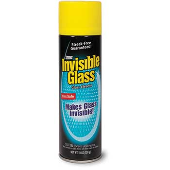 Invisible Glass Premium Glass Cleaner, 19 oz Aerosol, 6/Ct