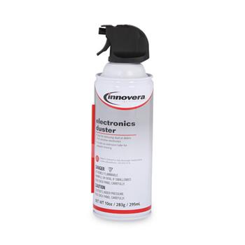 Innovera Compressed Air Duster, 10 oz Can