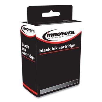 Innovera Remanufactured Black High-Yield Ink, Replacement for 63XL (F6U64AN), 480 Page-Yield