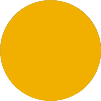 W.B. Mason Co. Inventory Circle Labels, 2 in Diameter, Fluorescent Orange, 500/Roll