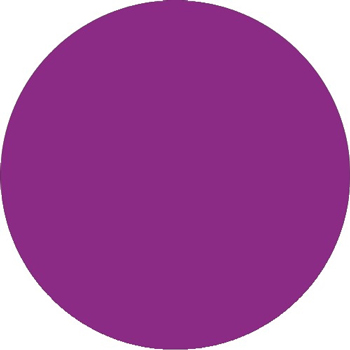 W.B. Mason Co. Inventory Circle Labels, 4 in Diameter, Purple, 500/Roll
