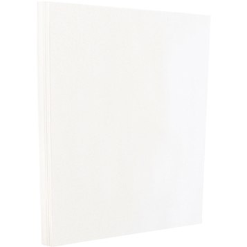JAM Paper Glossy 2-Sided Paper, 32 lb, 8.5&quot; x 11&quot;, White, 500 Sheets/Pack