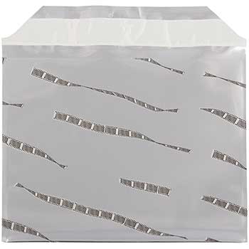 JAM Paper Booklet Foil Envelopes with Self-Adhesive Closure, 5&quot; x 6 1/8&quot;, Silver Film, 100/PK