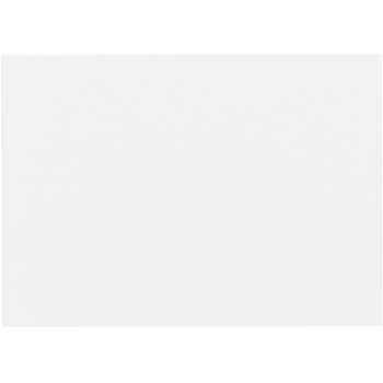 JAM Paper Blank Flat Note Cards, 3.5&quot; x 4.88&quot;, White, 500 Cards/Pack