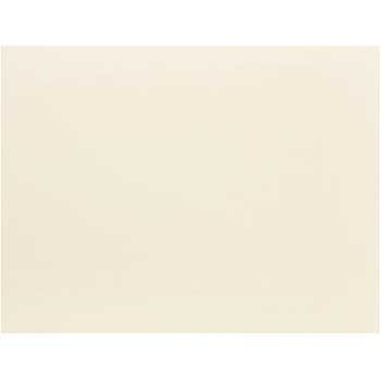 JAM Paper Blank Flat Note Cards, 4.25&quot; x 5.5&quot;, Ivory, 500 Cards/Pack