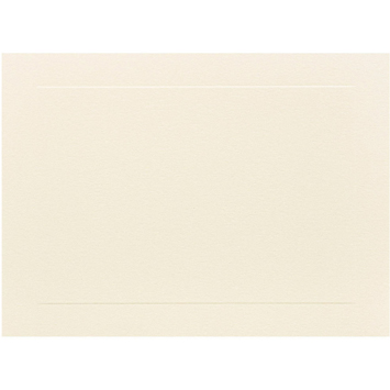 JAM Paper Blank Flat Note Cards, 4.63&quot; x 6.25&quot;, Ivory Panel, 500 Cards/Pack