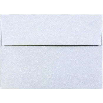 JAM Paper A7 Parchment Invitation Envelopes, 5 1/4&quot; x 7 1/4&quot;, Blue Recycled, 25/PK