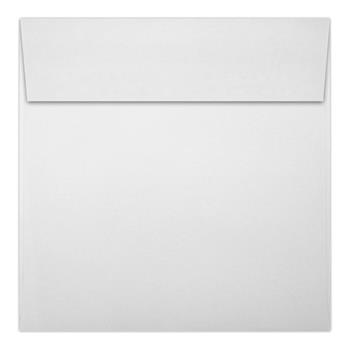 JAM Paper Square Envelopes, 70 lb, 7 in x 7 in, White, 250/Carton