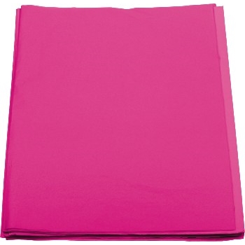 JAM Paper Tissue Paper, Gift Grade, 20&quot; x 30&quot;, Fuchsia Pink, 480/CS