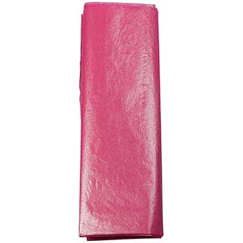 JAM Paper Shimmer Tissue Paper, Hot Pink Watermelon, 3 Sheets