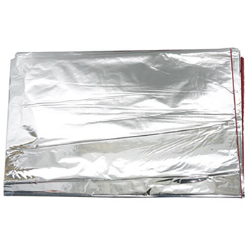 JAM Paper Tissue Paper, Silver Mylar, 1000 Sheets