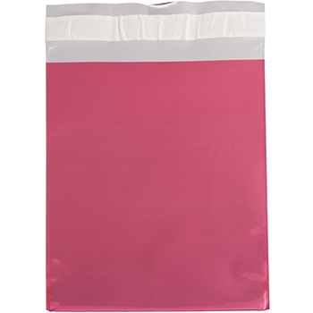 JAM Paper Self-Adhesive Open-End Foil Envelopes, 6 1/4&quot; x 7 7/8&quot;, Pink, 25/PK