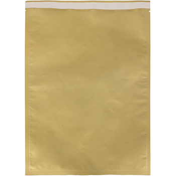 JAM Paper Self-Adhesive Open-End Foil Envelopes, 8 3/8&quot; x 11&quot;, Gold, 25/PK