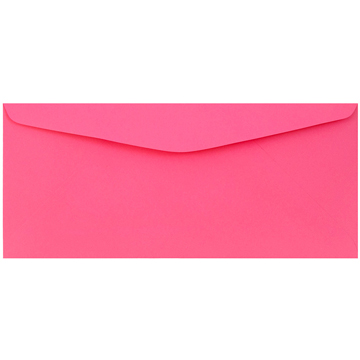 JAM Paper #9 Business Colored Envelopes, 3 7/8&quot; x 8 7/8&quot;, Ultra Fuchsia Pink, 50/BX