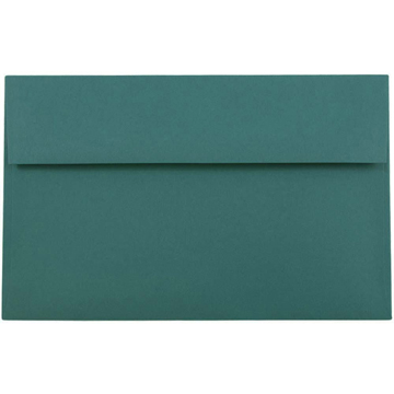 JAM Paper A10 Premium Invitation Envelopes, 6&quot; x 9 1/2&quot;, Teal Green, 250/BX