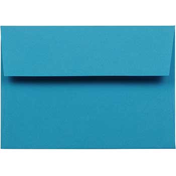 JAM Paper 4Bar A1 Invitation Envelopes, 3 5/8&quot; x 5 1/8&quot;, Blue Recycled, 250/BX