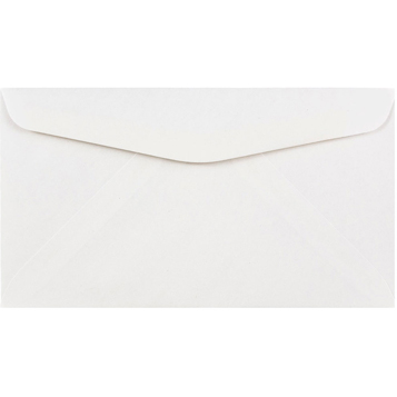 JAM Paper #6 3/4&quot; Business Commercial Envelopes, 3 5/8&quot; x 6 1/2&quot;, White, 50/PK