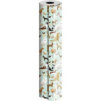 JAM Paper Wrapping Paper, Everyday, 1042 1/2 sq. ft., Best in Show