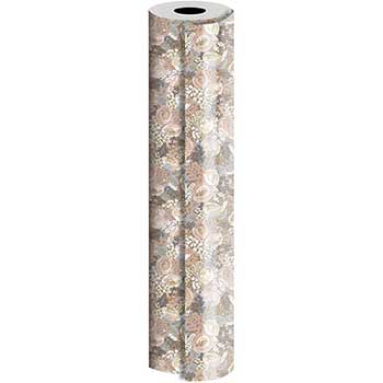 JAM Paper Wrapping Paper, Everyday, 416 sq. ft., Bouquet