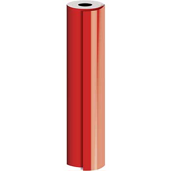 JAM Paper Matte Wrapping Paper, Red, Full Ream, 1666 sq. ft.