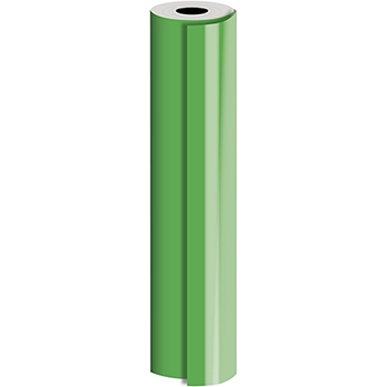 JAM Paper Industrial Size Wrapping Paper Roll, Matte Green, Full Ream, 2082.5 Sq. Ft.