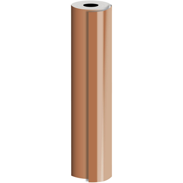 JAM Paper Industrial Size Wrapping Paper Rolls, Matte Copper, 834 Sq. Ft
