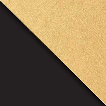JAM Paper Wrapping Paper, Everyday, Double-Sided, 834 sq. ft., Black &amp; Gold Kraft