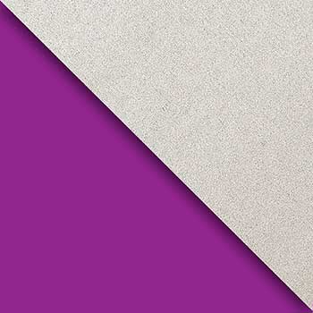 JAM Paper Wrapping Paper, Everyday, Double-Sided, 834 sq. ft., Purple &amp; Silver Kraft