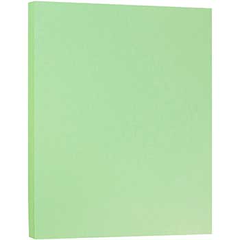 JAM Paper Colored Matte Paper, 28 lb, 8.5&quot; x 11&quot;, Mint Green, 50 Sheets/Ream