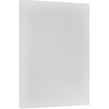 JAM Paper Bristol Cardstock, 67 lb,11&quot; x 17&quot;, Vellum Grey, 50 Sheets/Pack