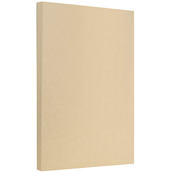 JAM Paper Parchment Paper, 24 lb, 8.5&quot; x 14&quot;, Brown Recycled, 500 Sheets/Ream