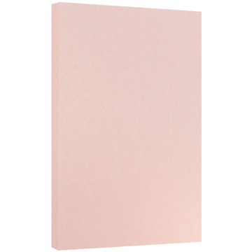 JAM Paper Colored Legal Parchment Paper, 24 lb, 8.5&quot; x 14&quot;, Pink, 500 Sheets/Ream