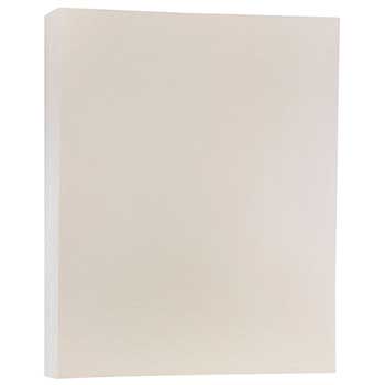 JAM Paper Cardstock, 80 lb, 8.5&quot; x 11&quot;, Metallic Opal, 500 Sheets/Ream