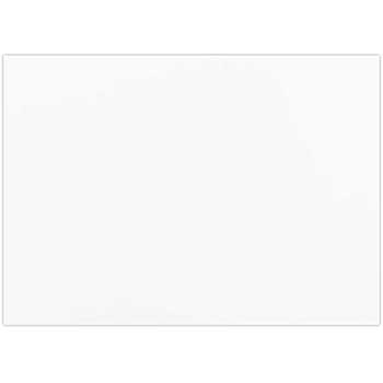 JAM Paper Blank Flat Note Cards, Wove, 4&quot; x 6&quot;, Bright White, 100 Cards/Box